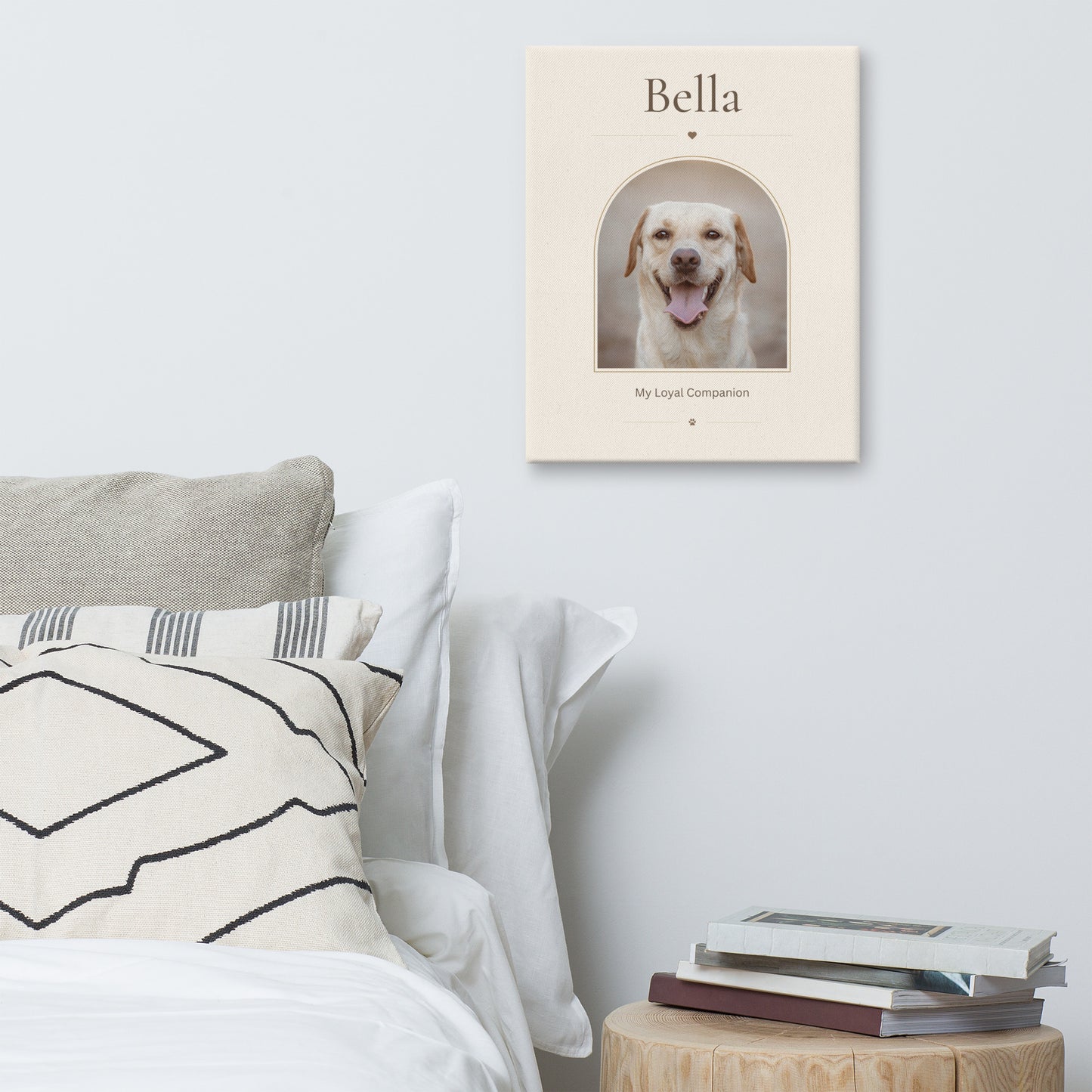 Custom Pet Portrait Canvas