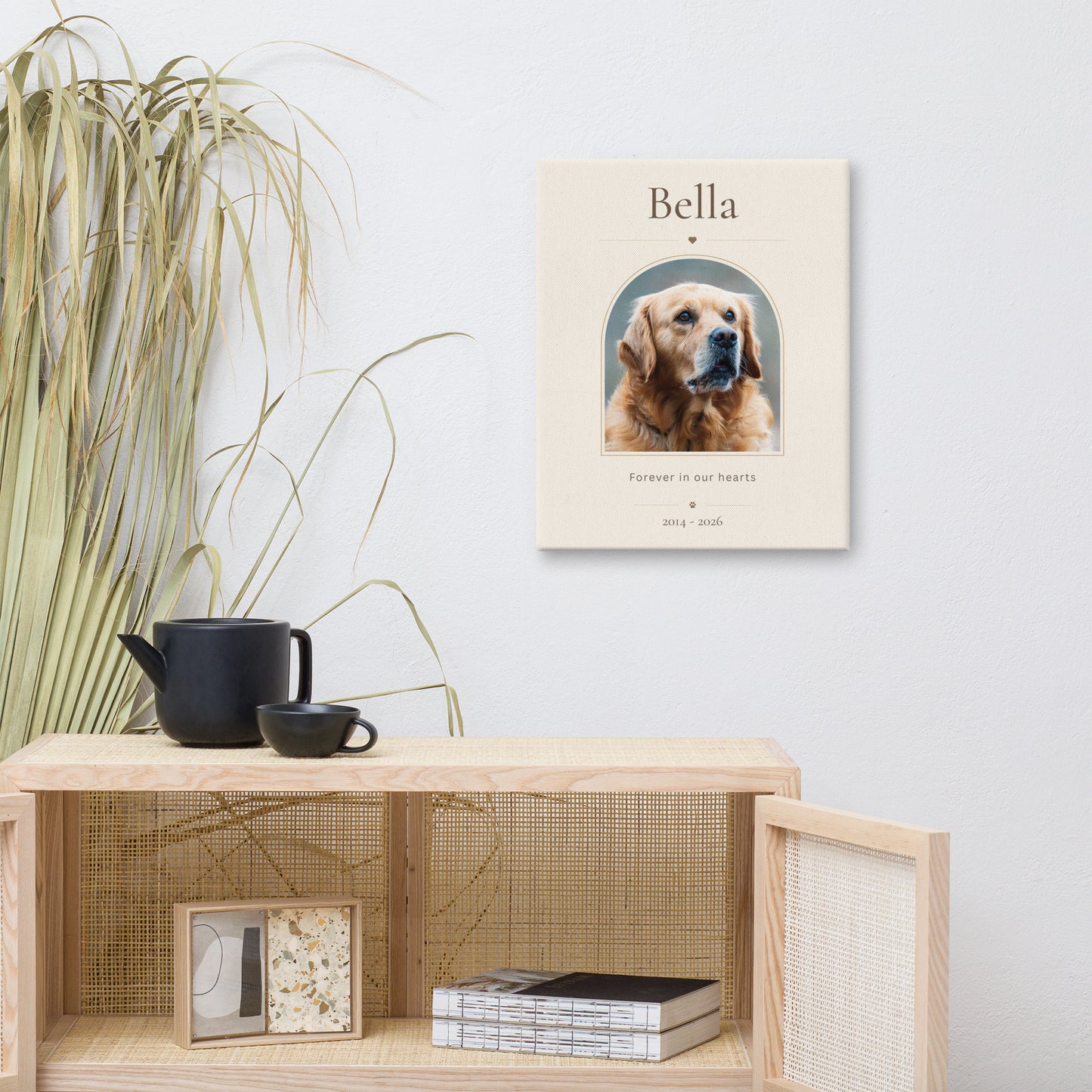 Personalized Pet Memorial Canvas