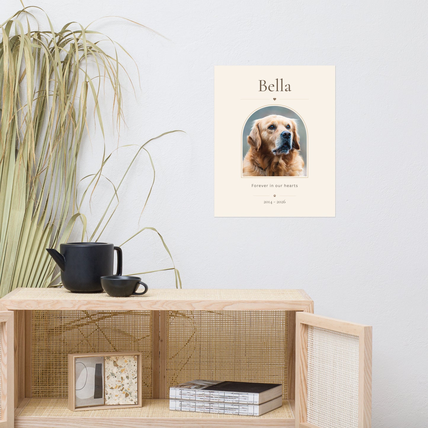 Personalized Pet Memorial Poster