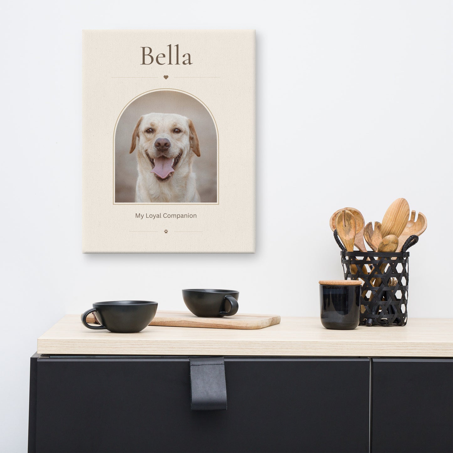 Custom Pet Portrait Canvas